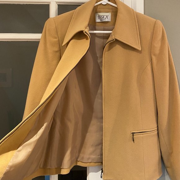 Jessica Petites Wool and Cashmere Jacket - Picture 4 of 5